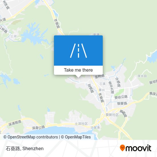 石葵路 map