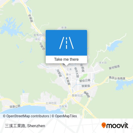 三溪工業路 map