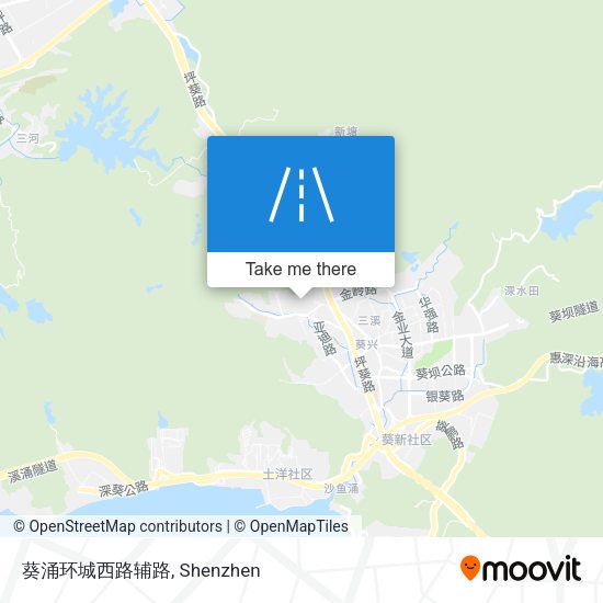 葵涌环城西路辅路 map