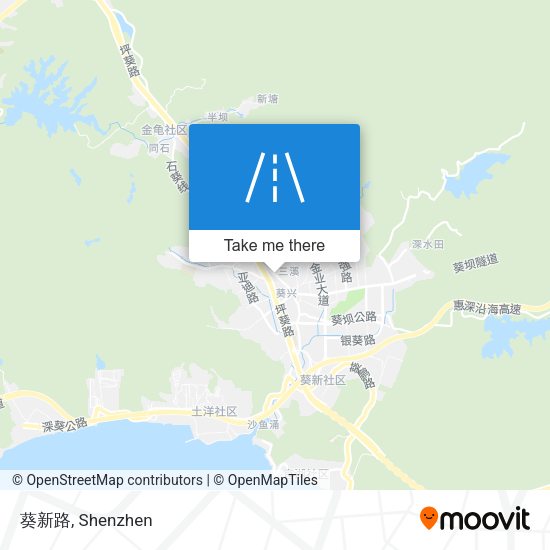 葵新路 map