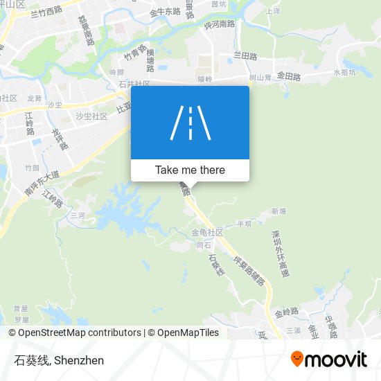 石葵线 map