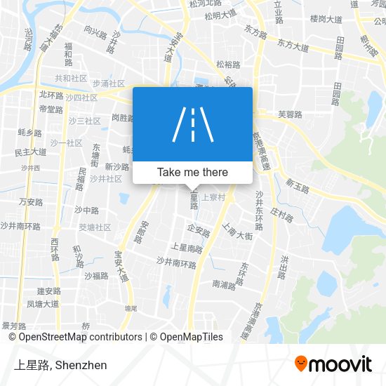 上星路 map