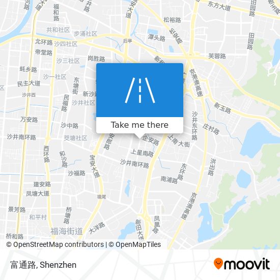 富通路 map