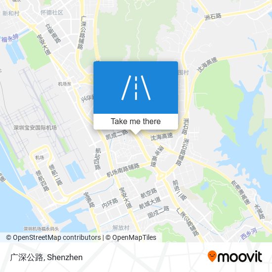 广深公路 map