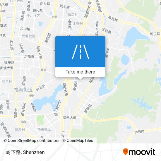 岭下路 map