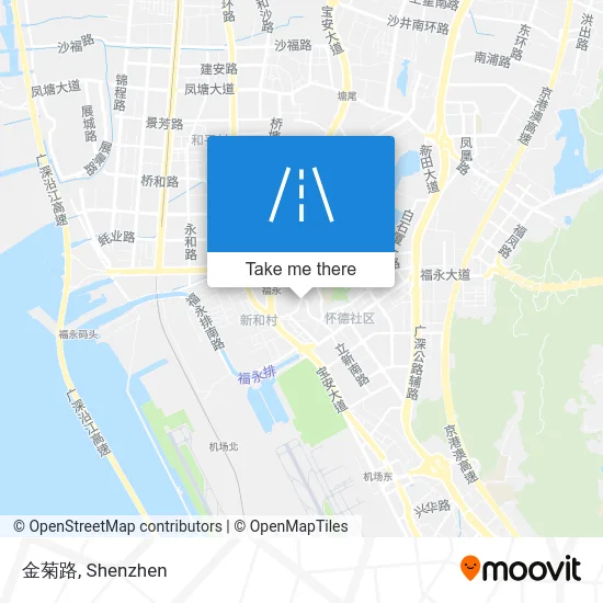 金菊路 map