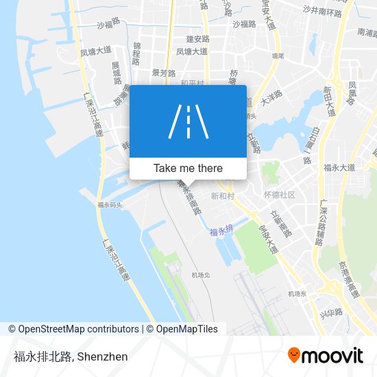 福永排北路 map