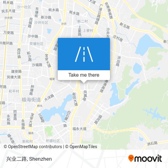 兴业二路 map
