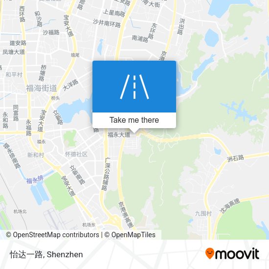 怡达一路 map