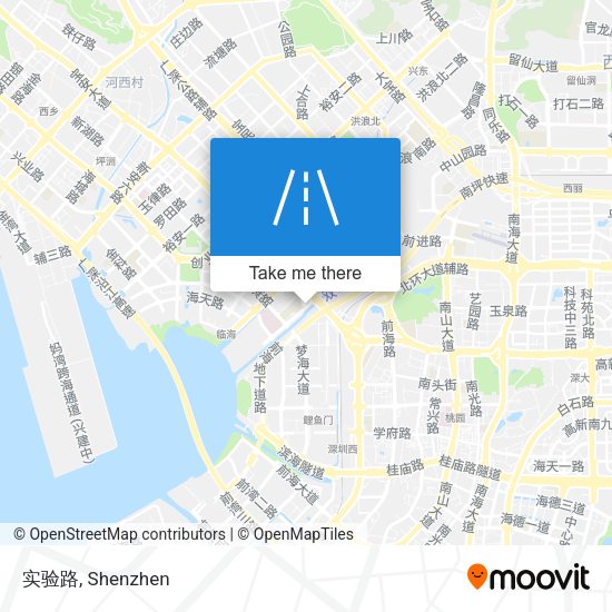实验路 map