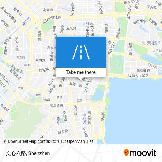 文心六路 map
