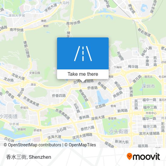 香水三街 map