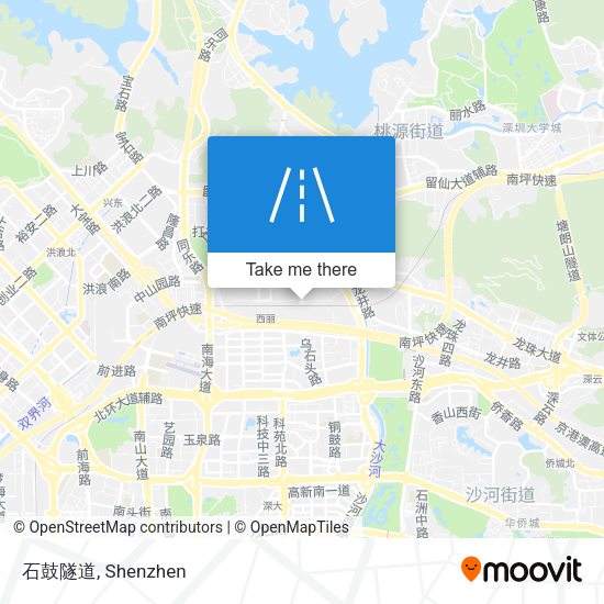 石鼓隧道 map