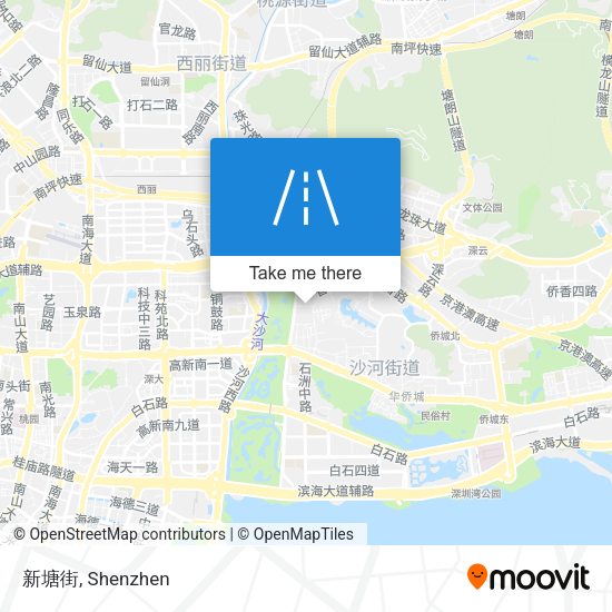 新塘街 map