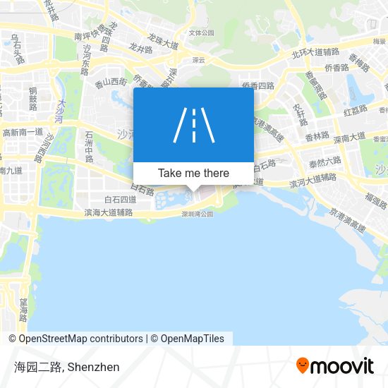 海园二路 map