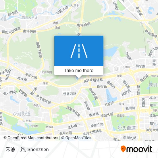 禾镰二路 map