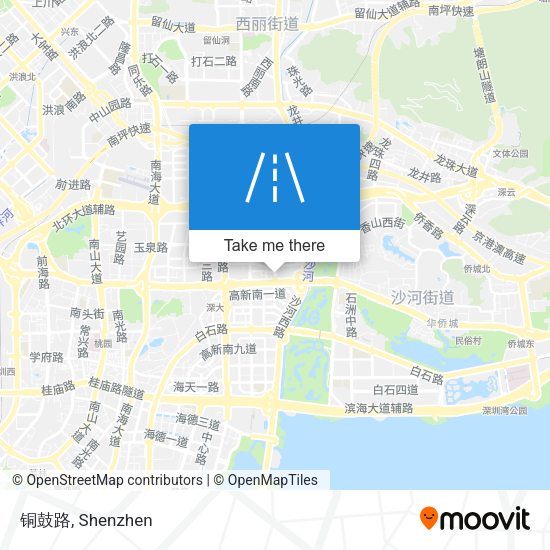 铜鼓路 map