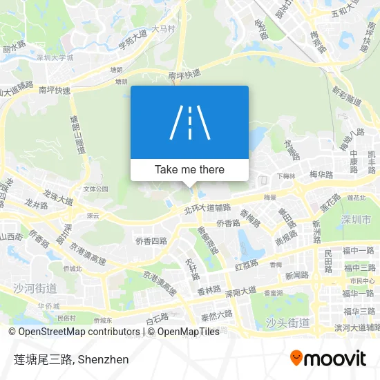 莲塘尾三路 map