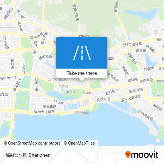 锦绣北街 map