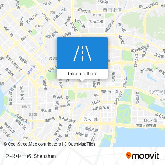 科技中一路 map