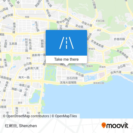 红树街 map