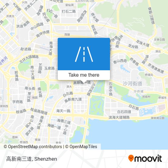 高新南三道 map