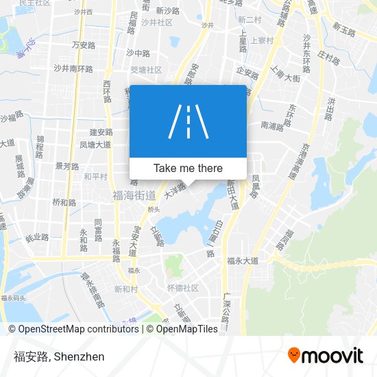 福安路 map