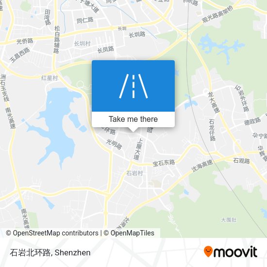 石岩北环路 map