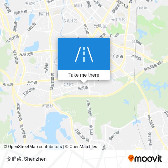 悦群路 map