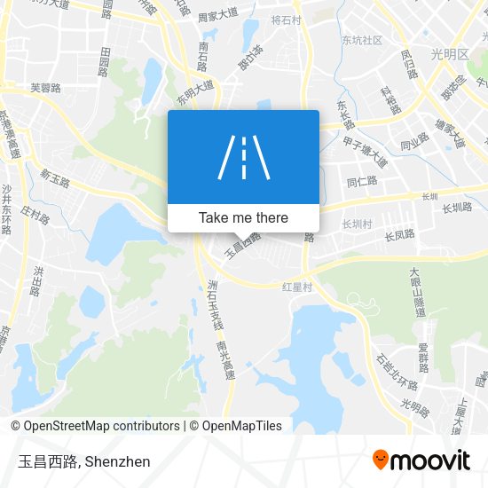 玉昌西路 map