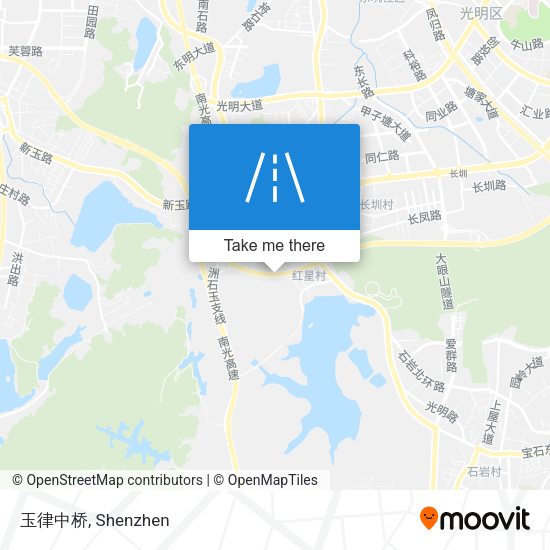 玉律中桥 map