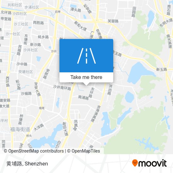 黄埔路 map