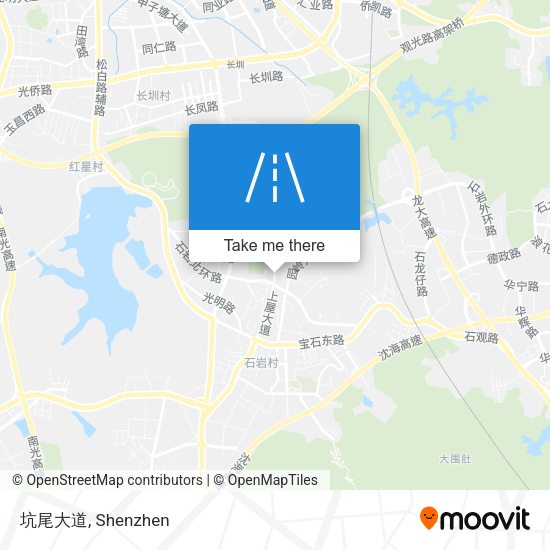 坑尾大道 map