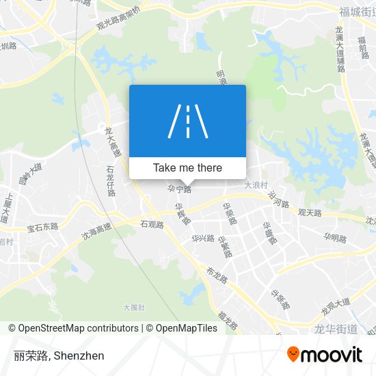 丽荣路 map