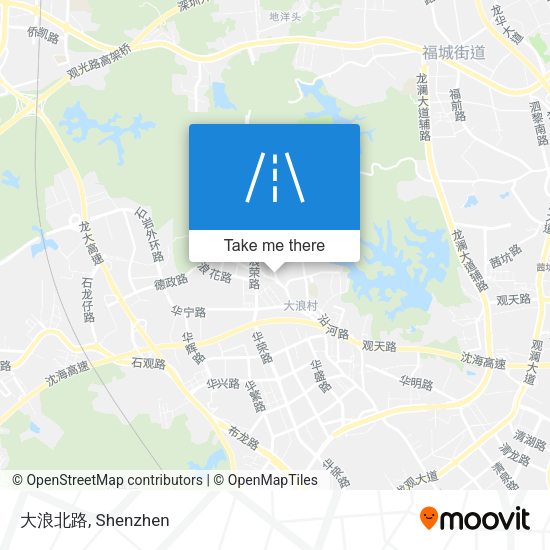 大浪北路 map