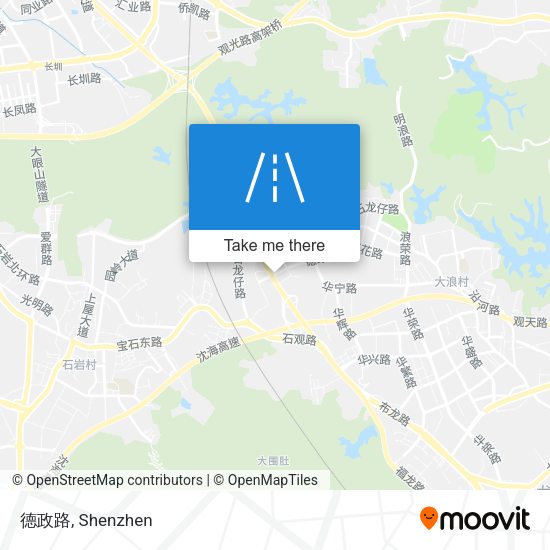德政路 map