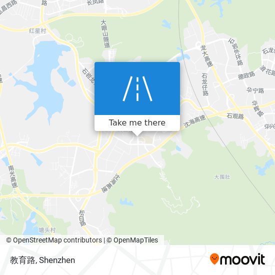 教育路 map