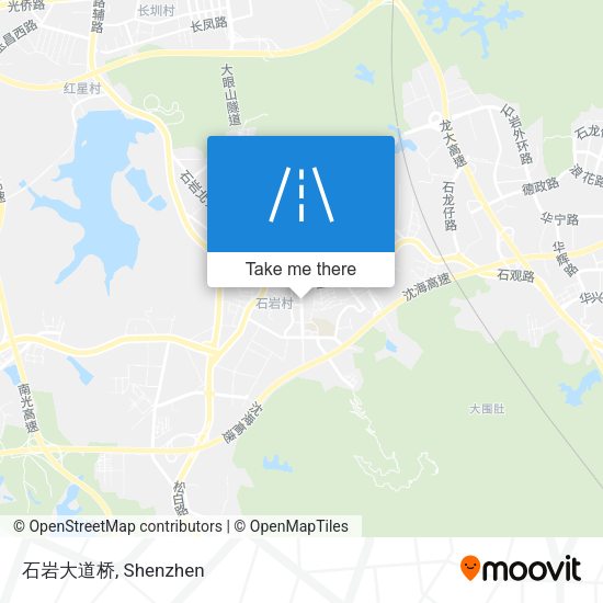 石岩大道桥 map