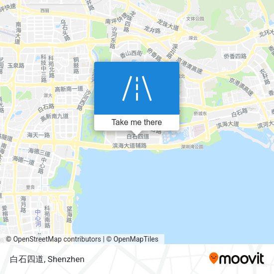 白石四道 map