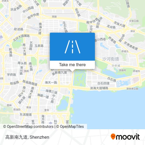 高新南九道 map