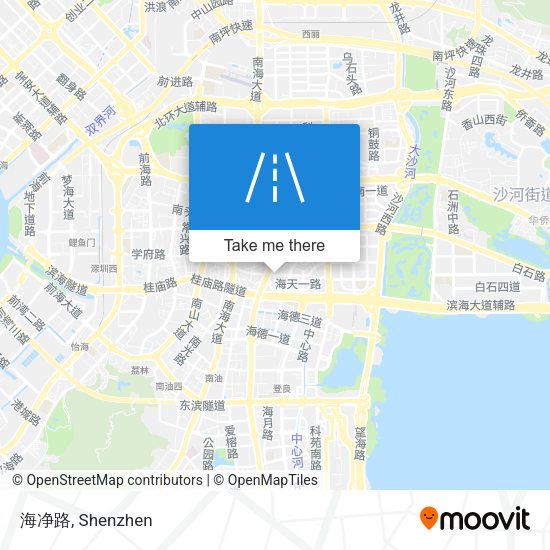 海净路 map