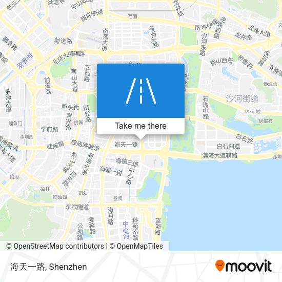 海天一路 map