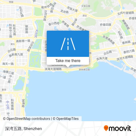 深湾五路 map