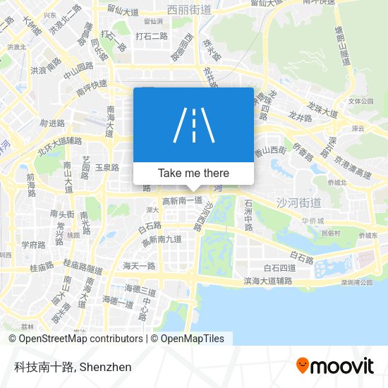 科技南十路 map
