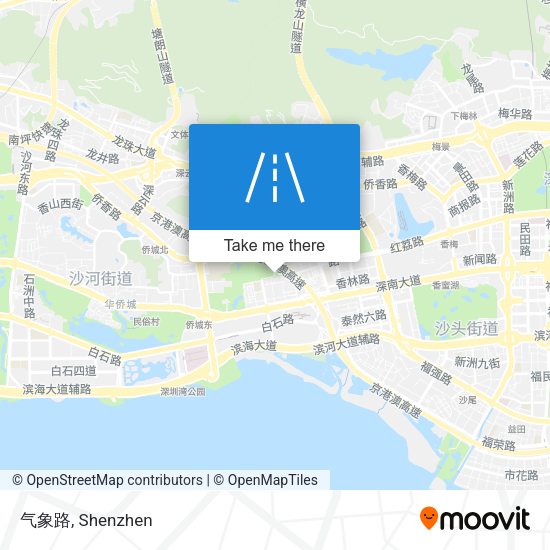 气象路 map