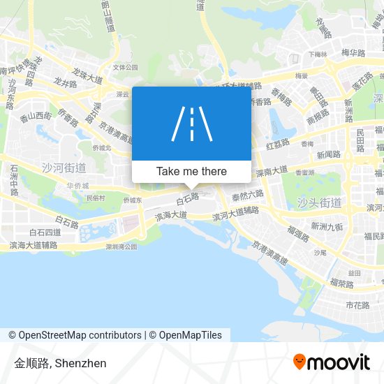 金顺路 map