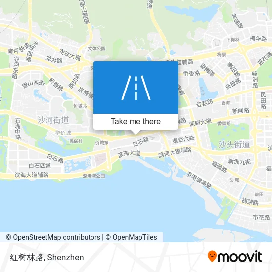 红树林路 map