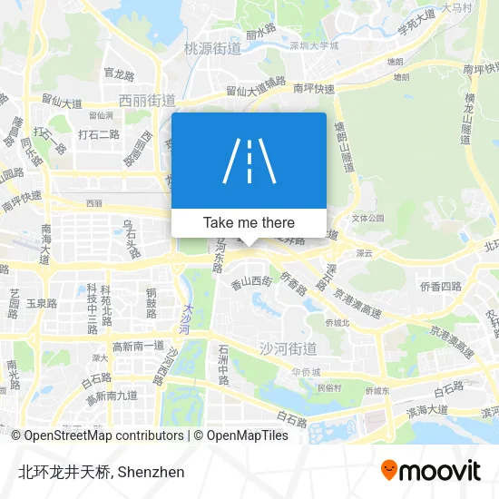 北环龙井天桥 map