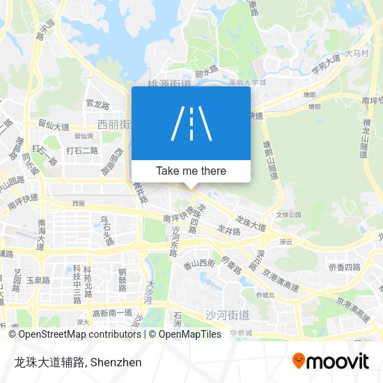 龙珠大道辅路 map