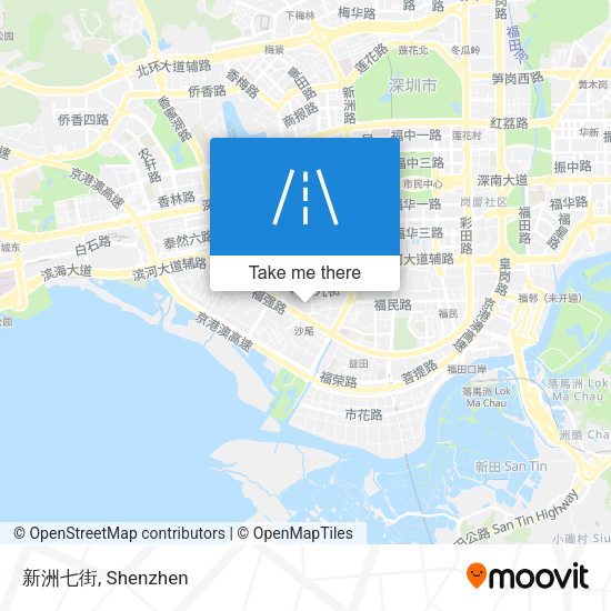 新洲七街 map